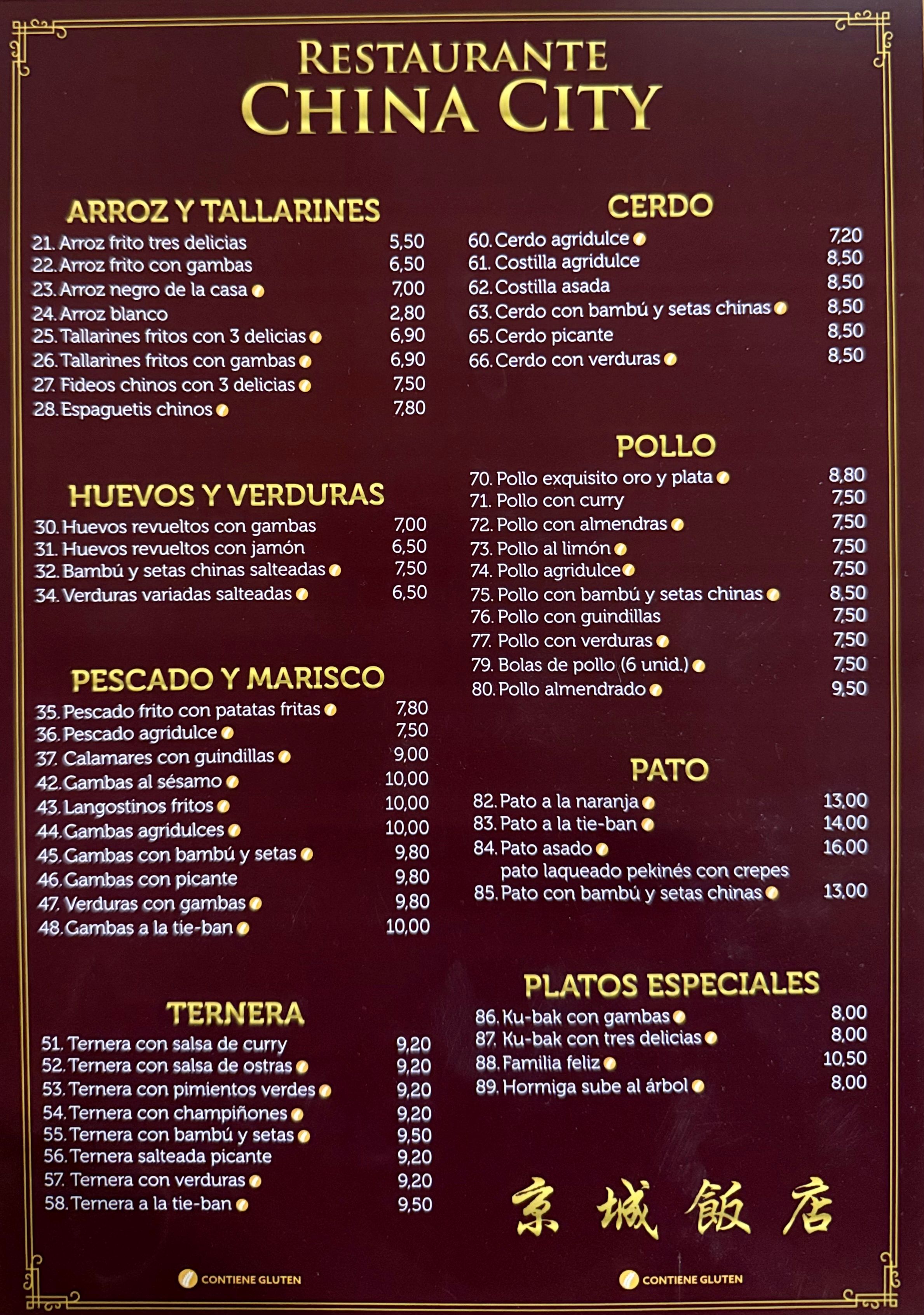 Carta de China City, página 3