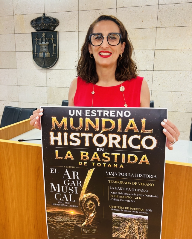 Totana será ciudad anfitriona del quinto aniversario del proyecto cultural El Algar Musical el próximo 29 de agosto (21:00 horas) en La Bastida