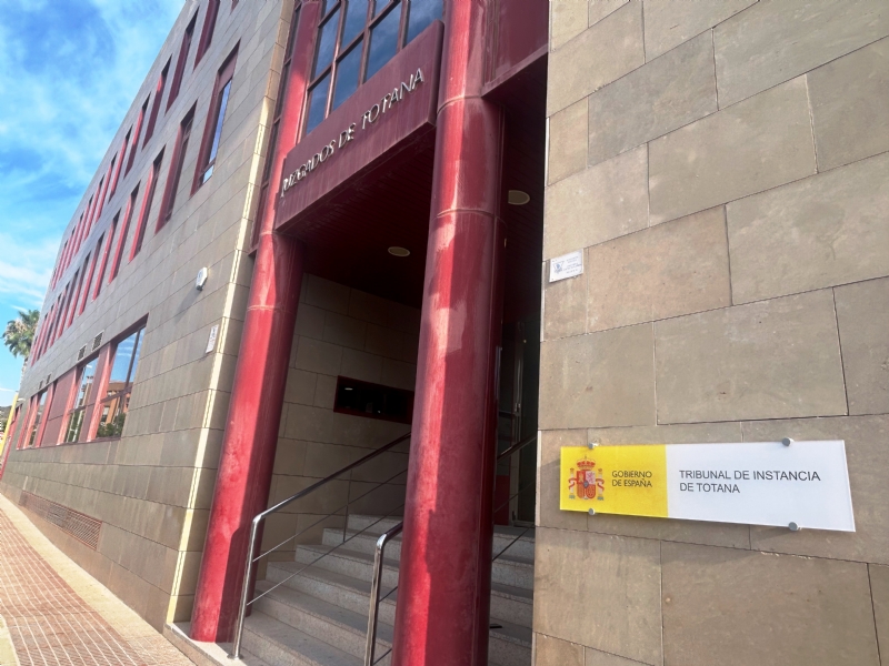 Los Tribunales de Instancia de Totana verán reforzados su planta judicial en el marco del plan de ampliación de jueces y fiscales del Ministerio de Justicia