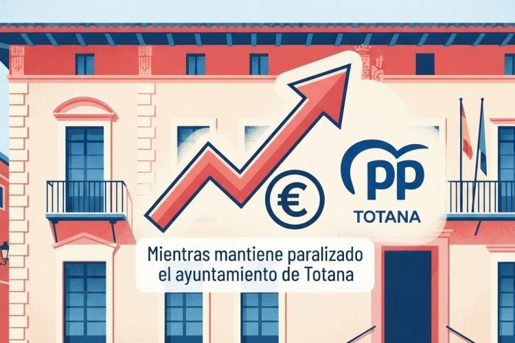 Ganar Totana tacha de "insultante" que el equipo de gobierno suba un 10% el sueldo a la Concejala de Urbanismo en plena parálisis municipal