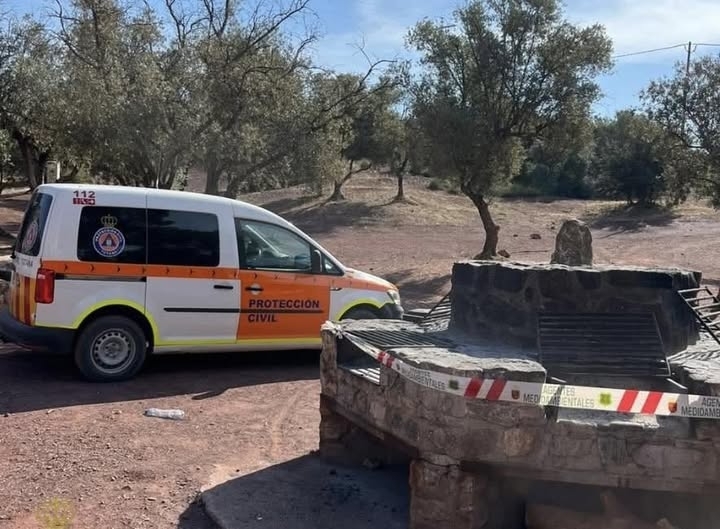 No se puede realizar ningún tipo de fuego en las barbacoas habilitadas en Sierra Espuña ni utilizar campings-gas para cocinar en el monte hasta octubre