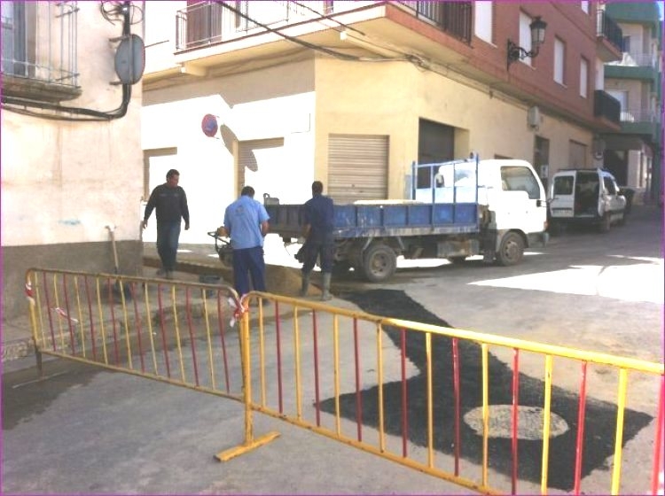 Adjudican el contrato de las obras de mantenimiento de pavimento con MBC para las actuaciones del Servicio Municipal de Aguas
