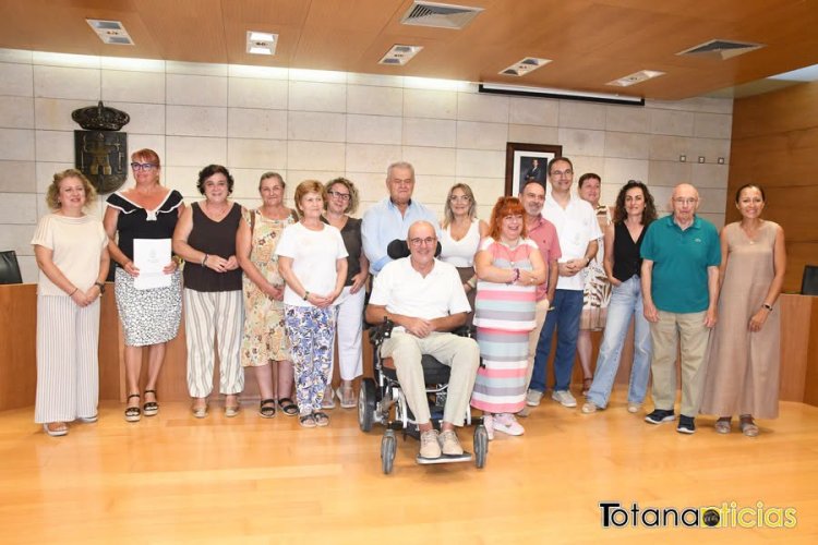 El Ayuntamiento de Totana colabora económicamente con 13 asociaciones del ámbito sociosanitario que actúan en el municipio